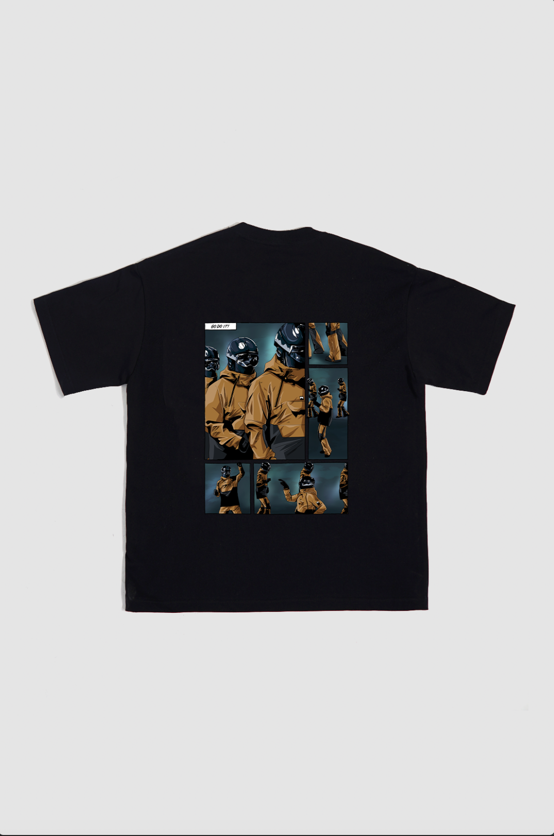 GO DO IT T-SHIRT BLACK